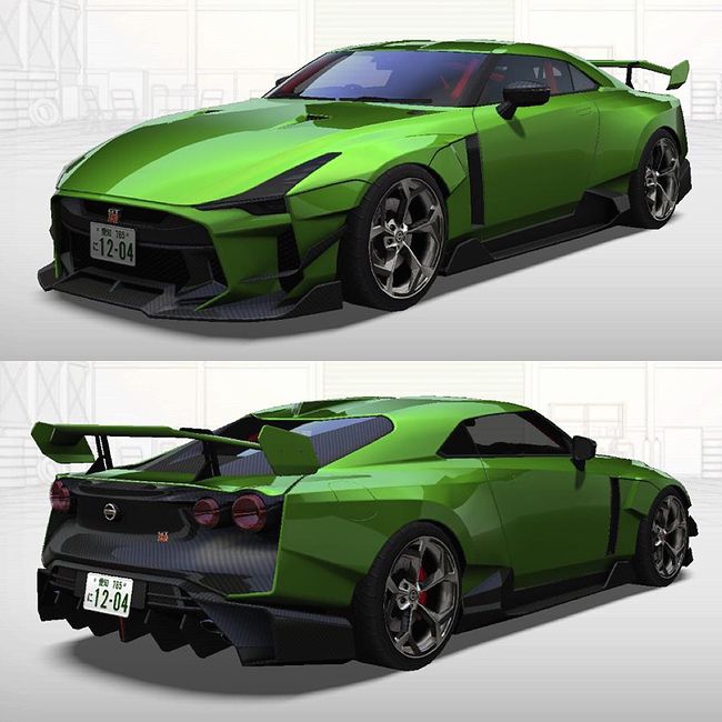 GT-R50 by Italdesign(R35) - 湾岸ミッドナイト MAXIMUM TUNE